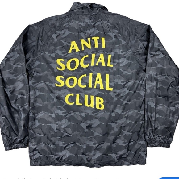 Anti Social Social Club Other - Anti Social Social Club Jacket – Black, Size SM